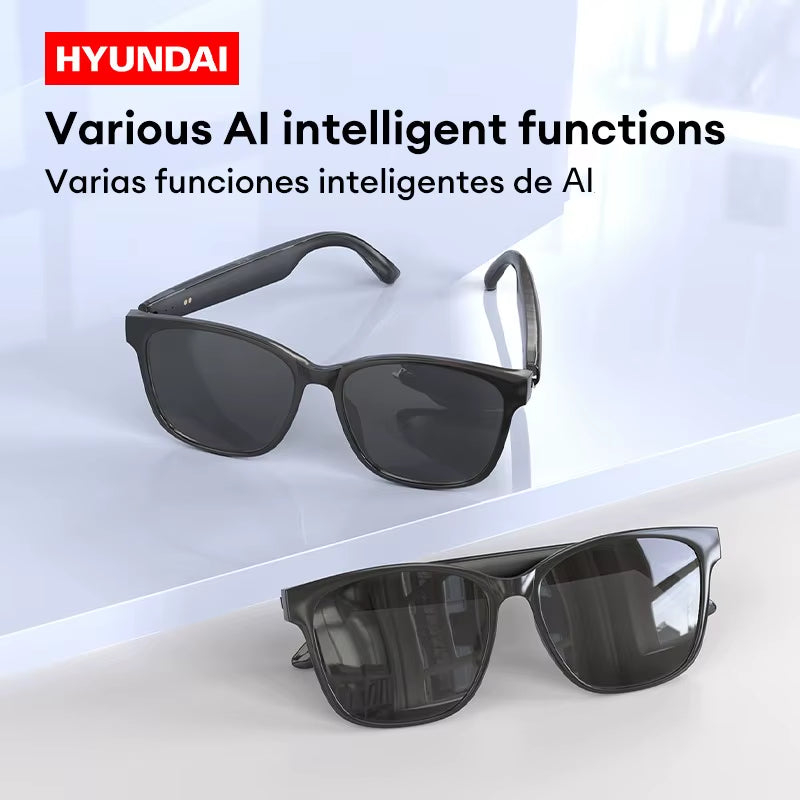 HY-C8 AI Glasses Earphones with Camera Function Voice Translation Smart Glasses Multi-Function Keys for Sports