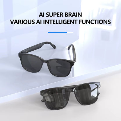 HY-C8 Smart Glasses AI Intelligent Translation Wireless Bluetooth Glasses Real-Time Simultaneous Interpretation Headset